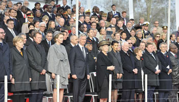 Belgium stages ceremonies to mark WWI in Nieuport, Ypres
