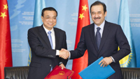 China eye to eye with Kazakhstan on enriching cooperation with 14-bln-USD deals