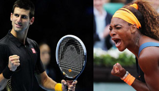 Djokovic, Serena Williams named World Champions for 2014