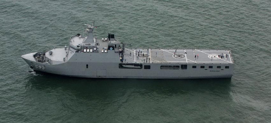 Indonesian search operation of AirAsia flight QZ8501 taken at Java Sea