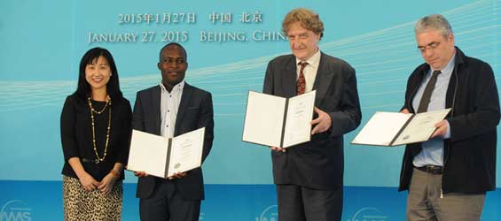 Winners receive media innovation award at WMS Global Awards for Excellence