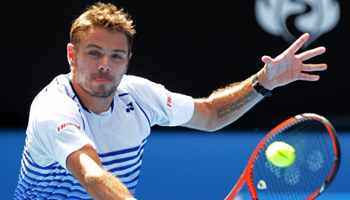 Wawrinka beats Nishikori 3-0 at Australian Open
