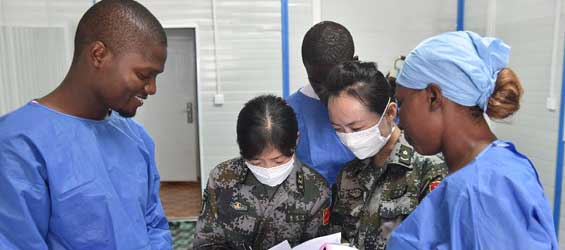 China becomes one of biggest donors to Ebola-infected areas