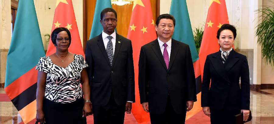 China, Zambia vow to further promote ties