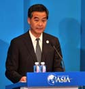 HK chief executive speaks in sub-forum at 2015 Boao Forum for Asia