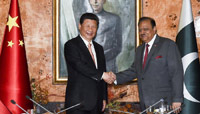 Xi says increasingly confident in China-Pakistan ties
