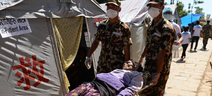 Chinese Government Medical Teams work in Nepal