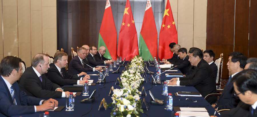 China, Belarus pledge closer cooperation on industrial park