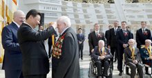 Chinese president honors Belarusian WWII veterans
