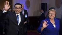 Chinese premier urges stronger trade ties with Chile