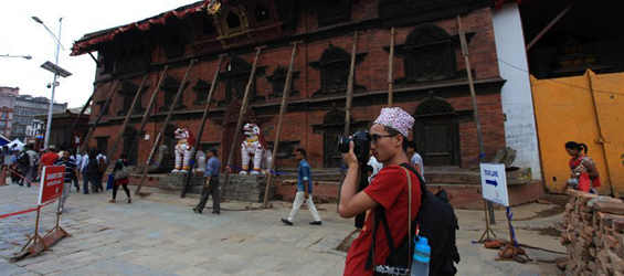 Nepal reopens quake-damaged world heritage sites for tourists