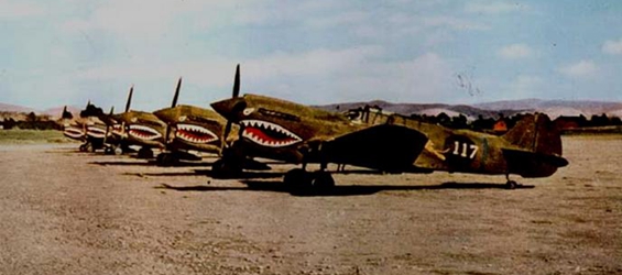 Flying Tigers use Yunanyi Airport as airbase in anti-Japanese War