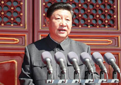 China holds V-Day parade