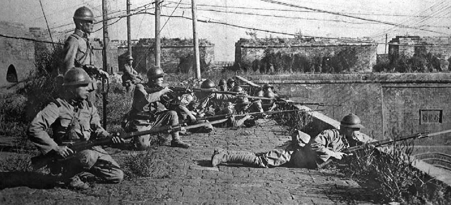 Dark lens: Chinese volunteer soldiers slaughtered by Japanese troops
