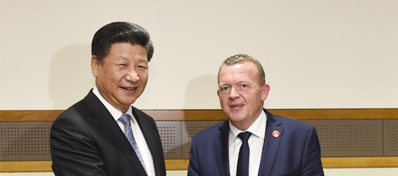 Chinese president calls for closer cooperation with Denmark