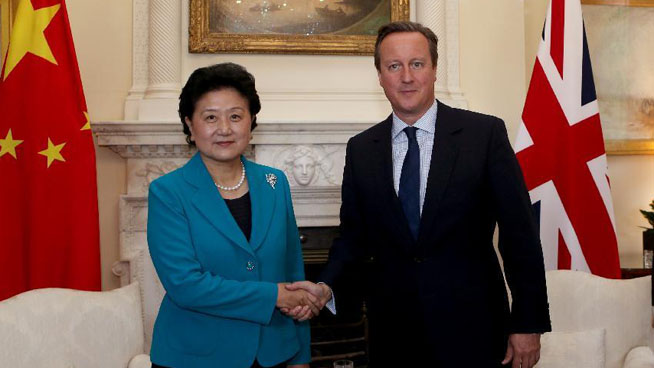 China to work with Britain to deepen mutual understanding, friendship: vice premier