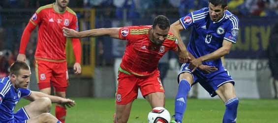 BiH beats Wales 2-0 during Euro 2016