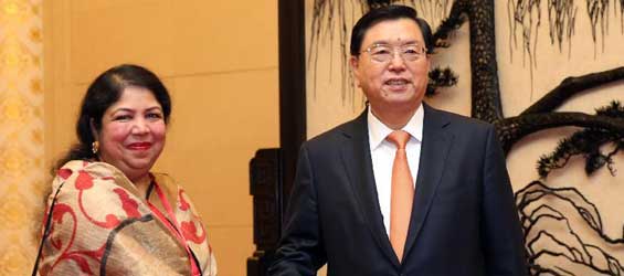 China, Bangladesh pledge to strengthen parliamentary cooperation