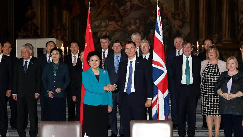 Liu Yandong attends meeting on China-UK cultural exchange in London