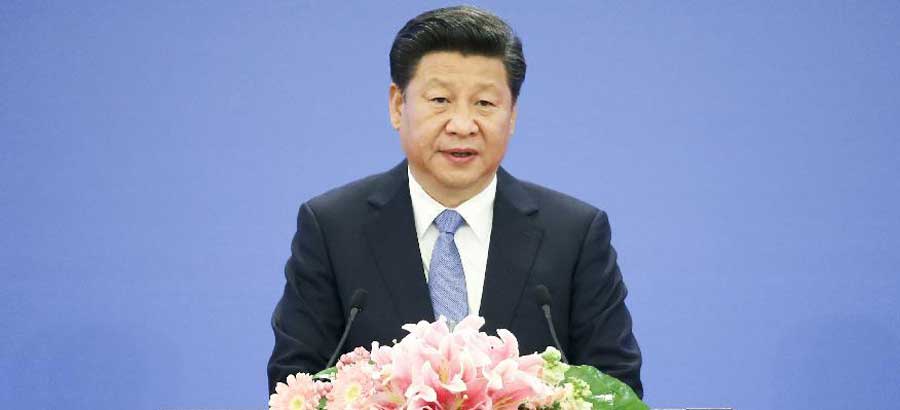 Xi addresses 2015 Global Poverty Reduction and Development Forum