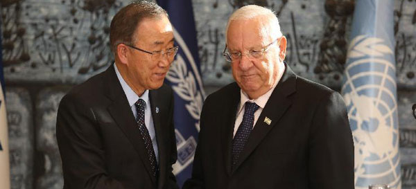 UN chief urges Israel, Palestinians to prevent further escalation