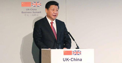 President Xi says China will not experience a "hard landing"