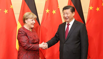 Xinhua Insight: Economic cooperation tops agenda for Merkel's China visit