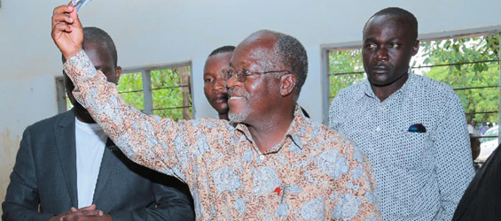 Tanzania ruling party candidate wins presidential vote: electoral body