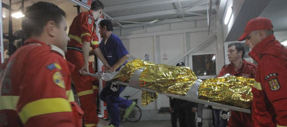 26 dead in nightclub fire in downtown Bucharest