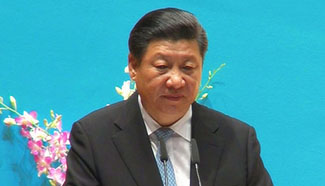 Key points of Xi's remarks on South China Sea in Singapore lecture