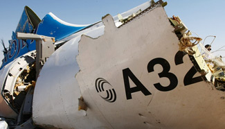 Russian plane wreckage to be moved to safe place in Cairo
