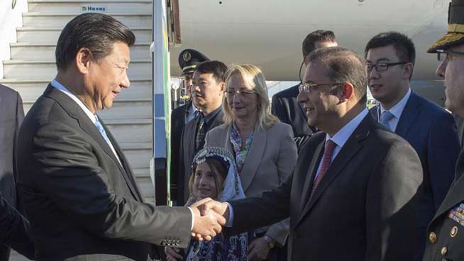 Chinese president arrives in Turkey for G20 summit