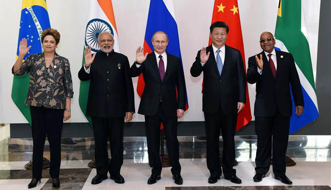 BRICS leaders pose for photos in Turkey