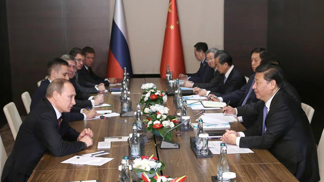 Xi, Putin meet at G20 summit, renewing pledges on cooperation