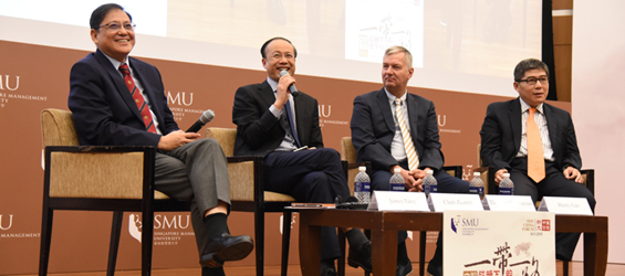 SMU China Forum 2015: insight on “One Belt, One Road” initiative