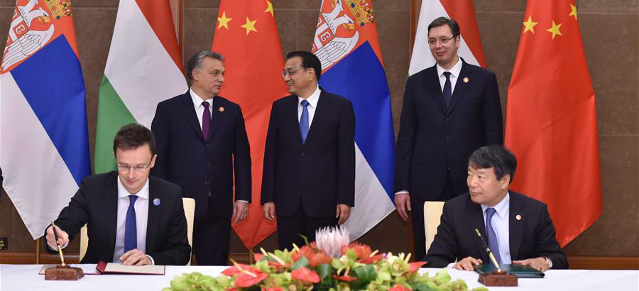 China signs high-speed rail construction deals with Hungary and Serbia
