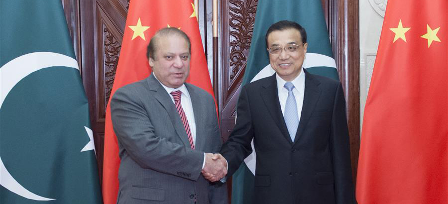 Chinese Premier meets Pakistani counterpart