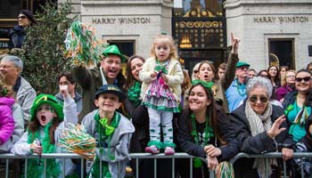 St. Patrick's Day Parade held in New York