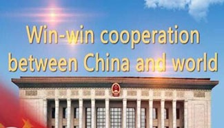 China promotes cooperation in the world, win-win!
