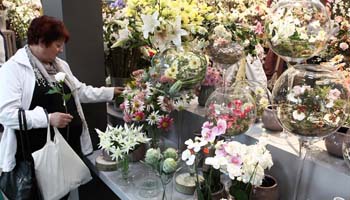 37th Int'l flower fair kicks off in Bratislava, Slovakia