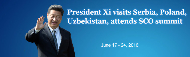 President Xi visits Serbia, Poland, Uzbekistan, attends SCO summit