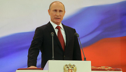 Putin sworn in as Russian president