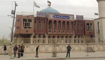 27 killed as suicide attack hits mosque in Afghan capital