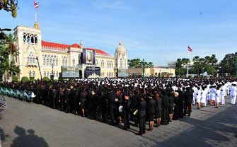 Event held in Bangkok to honor late King Bhumibol Adulyadej