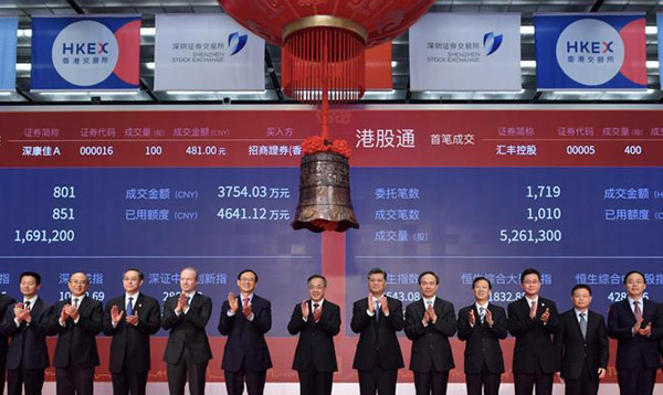China gives tax breaks on Shenzhen-Hong Kong stock link