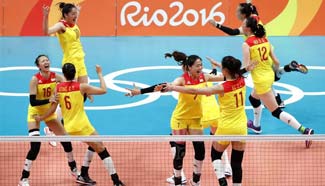 Fighting spirit of women's volleyball team inspires China