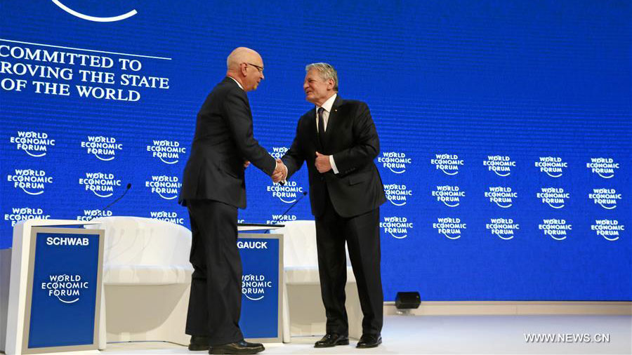 Global business & political leaders gather in Davos for WEF 2016