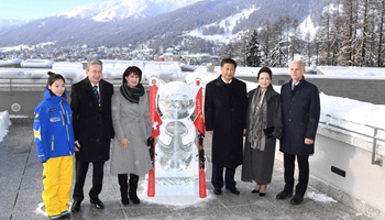 Xi, Leuthard attend launching ceremony of China-Switzerland Year of Tourism