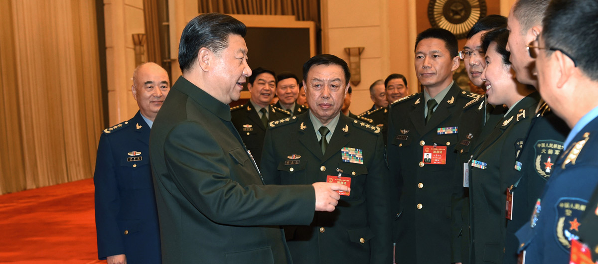 Xi underlines innovation in military upgrading