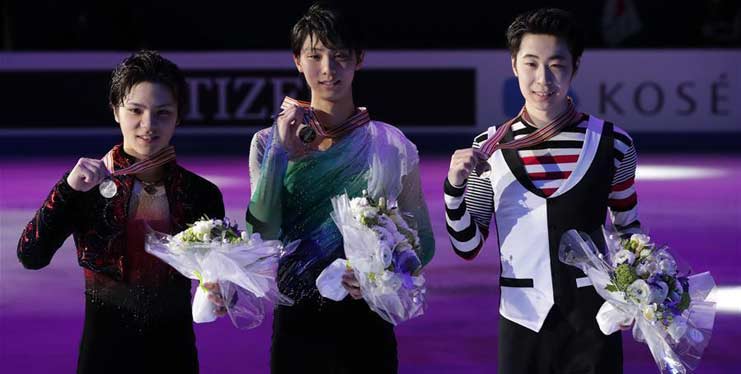 Yuzuru Hanyo claims title of ISU World Figure Skating Championships